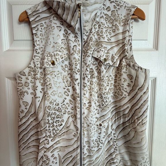 Zenergy by Chico's Jackets & Blazers - Zenergy by Chico Stylish Animal Print Vest